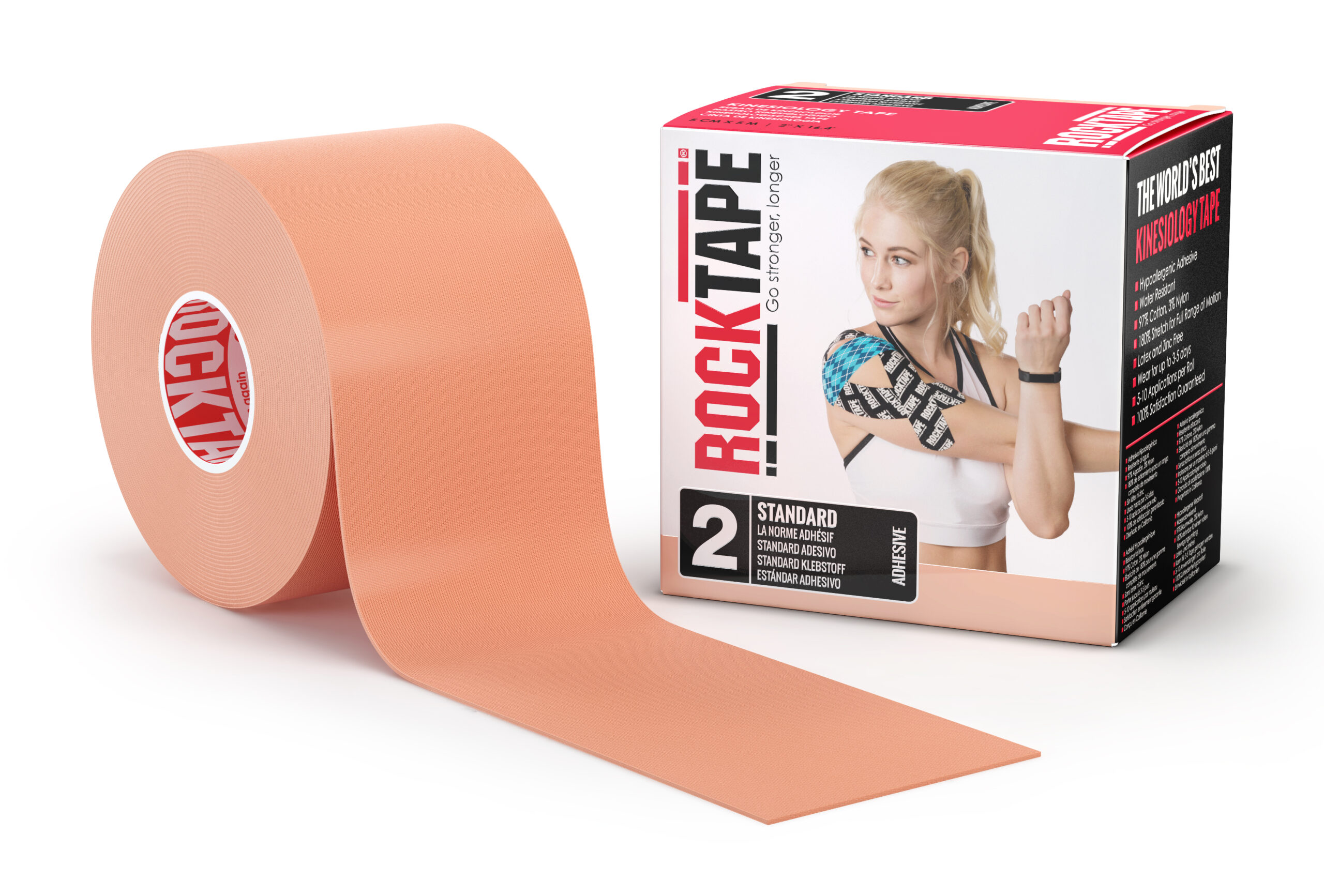 Rocktape Kinesiologitejp (5cm x 5m)